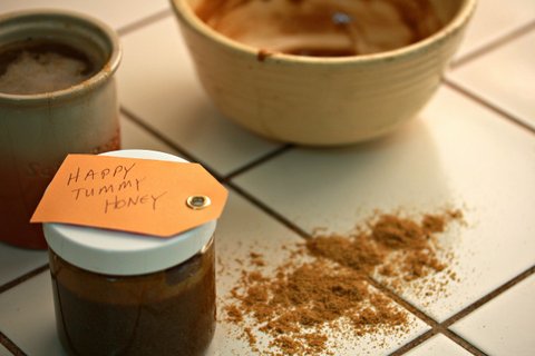 Happy Tummy Honey in Jar