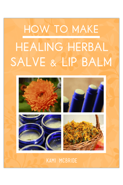 How to Make Healing Herbal Salve and Lip Balm