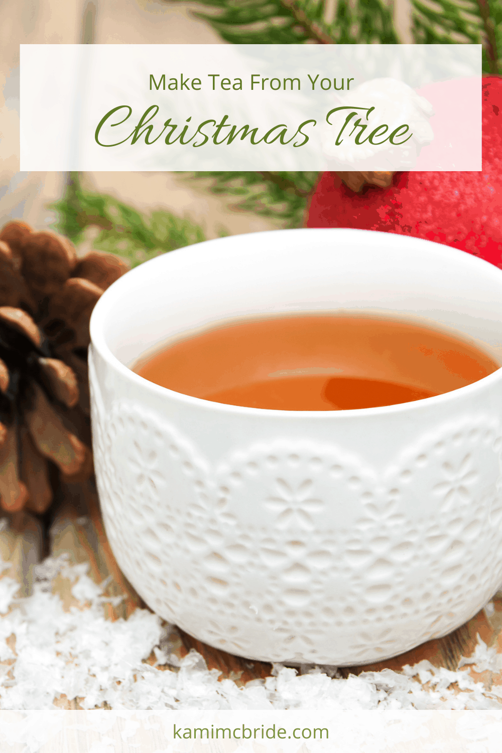 How to Make Tea From Your Christmas Tree