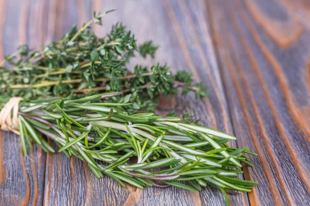 rosemary and thyme
