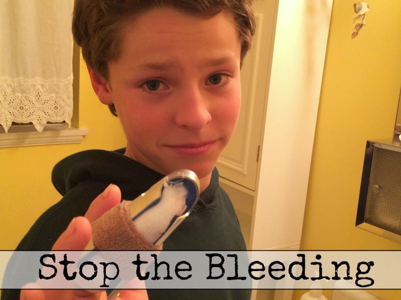 home remedy to stop bleeding