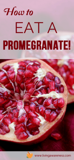 How to Eat a Pomegranate - Pinterest