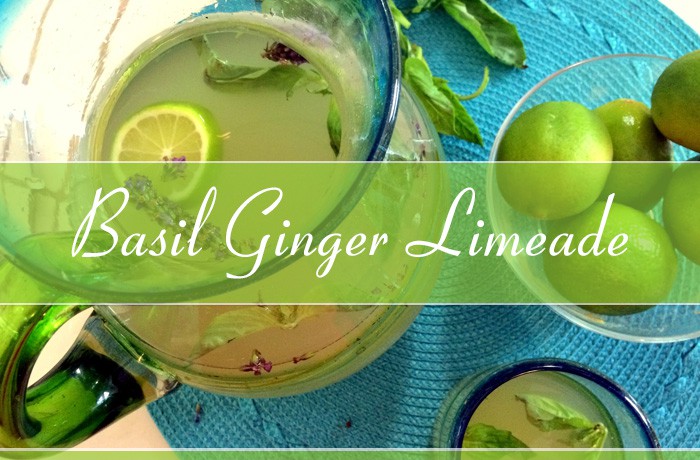 Basil Ginger Limeade