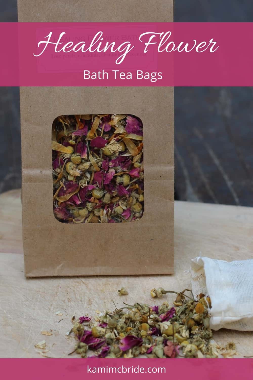 Healing Flower Bath Tea Bags