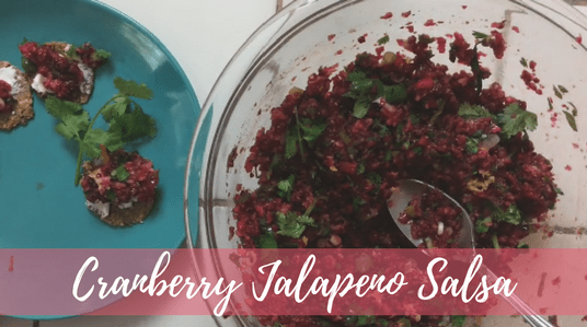 Cranberry Jalapeno Salsa