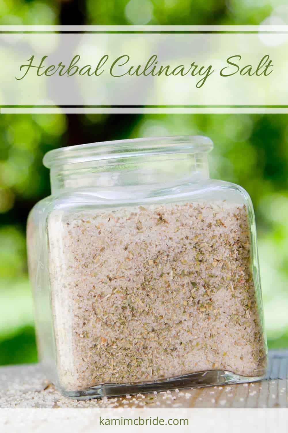herbal culinary salt