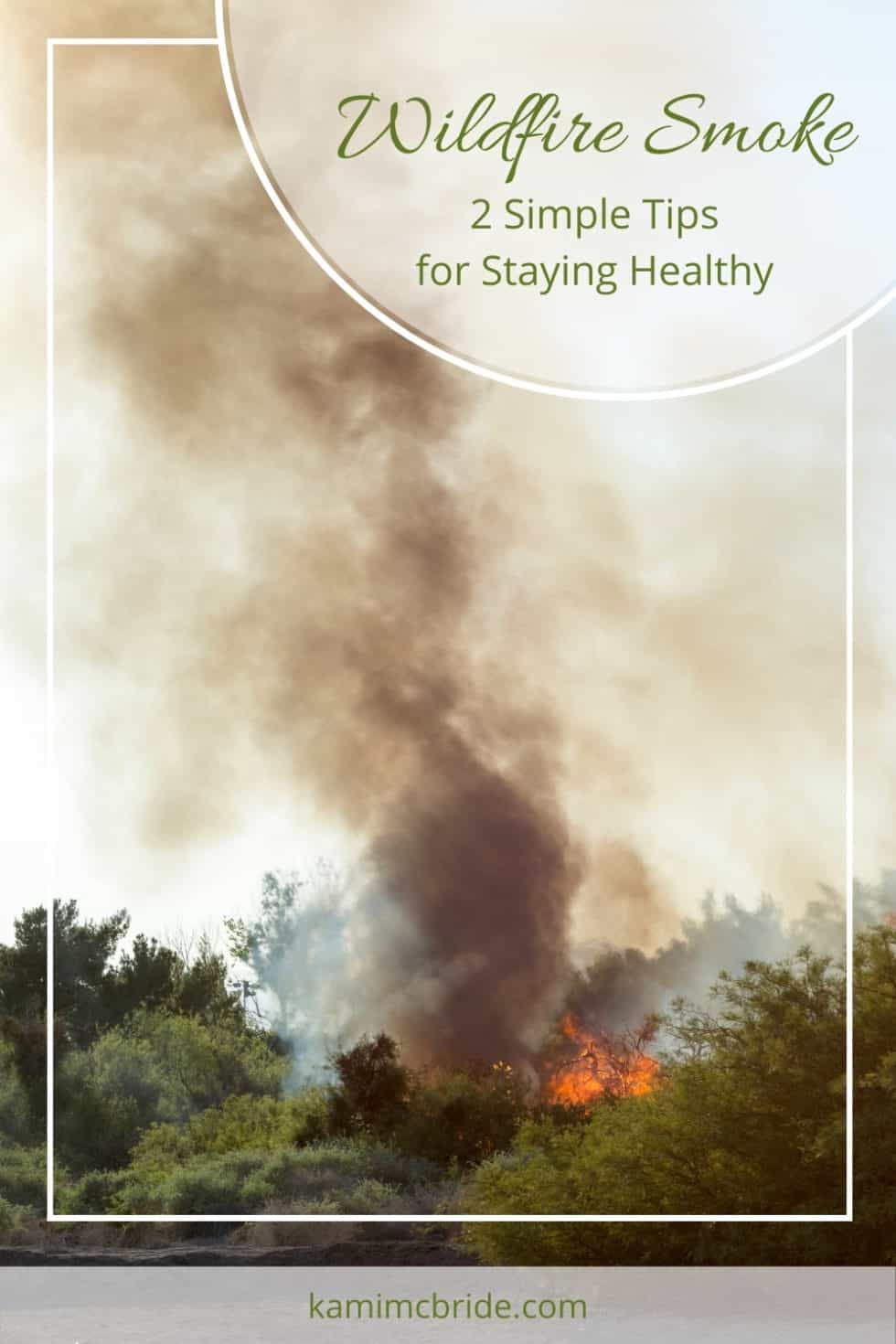 Two Simple Tips To Stay Healthy During Wildfire Smoke - Kami McBride