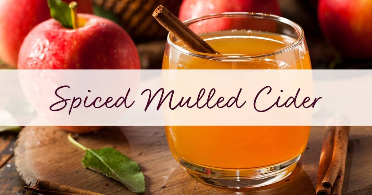 mulled cider recipe
