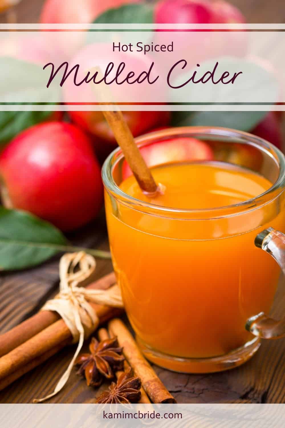 Hot Spiced Mulled Apple Cider Recipe