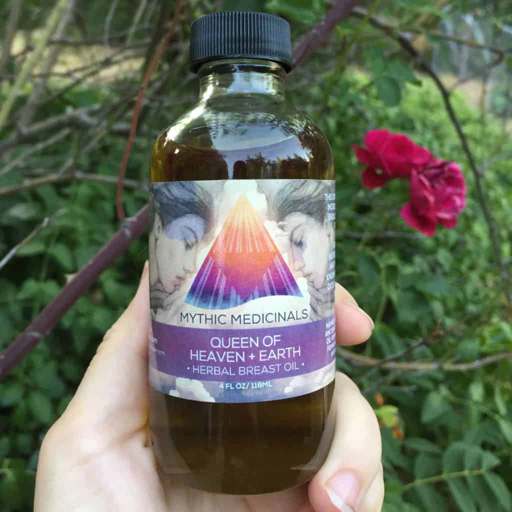 Queen of Heaven + Earth Herbal Breast Oil