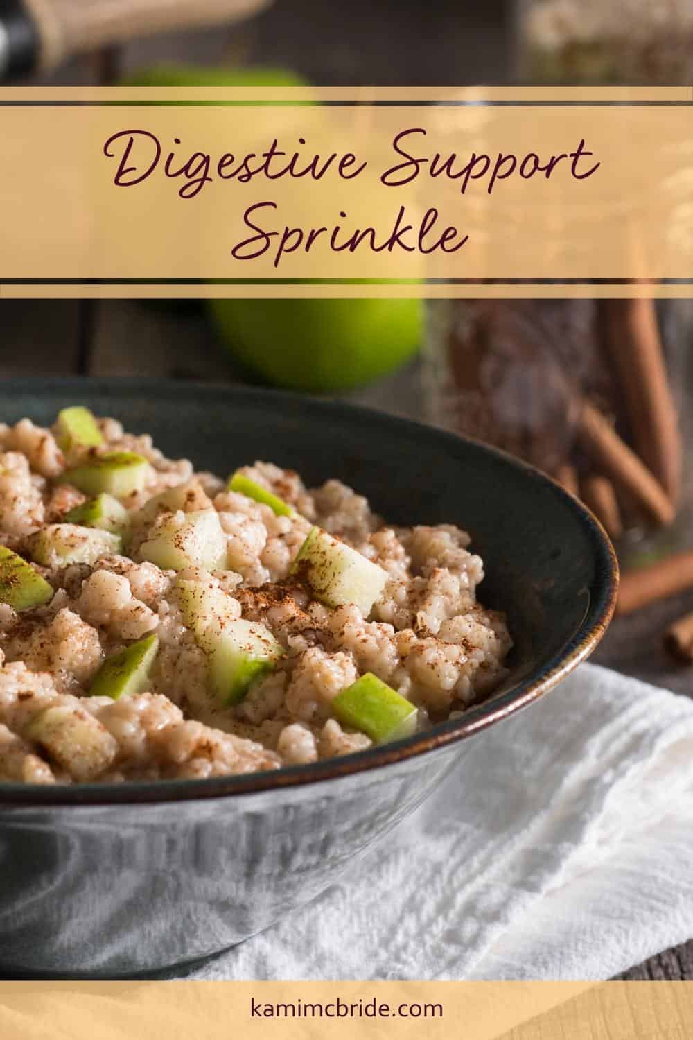 digestive support sprinkle recipe