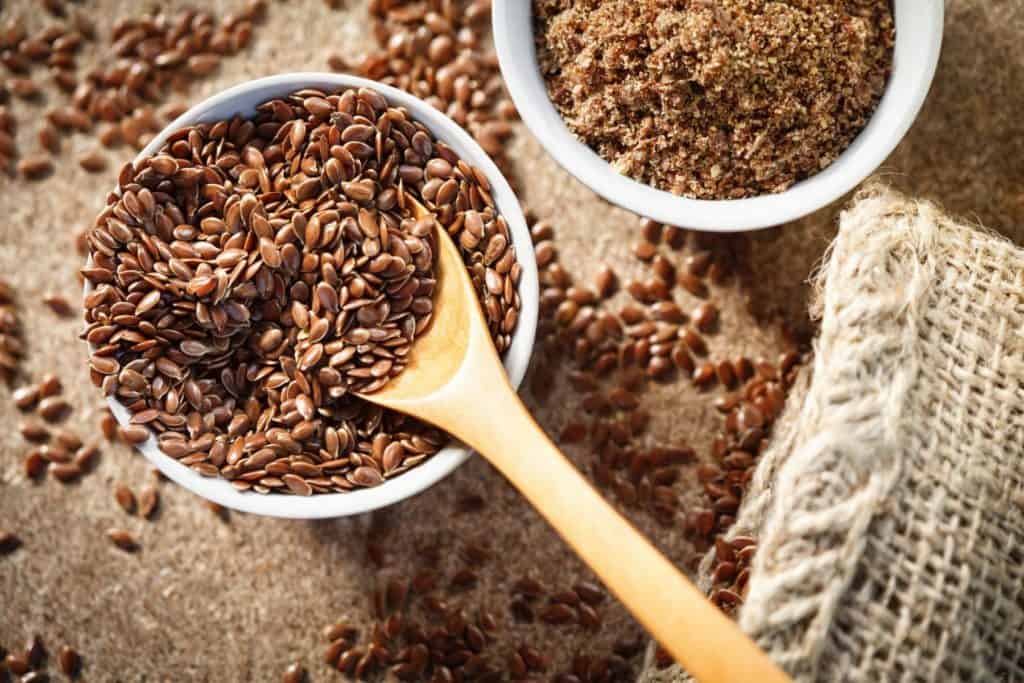 digestive support sprinkle: flax seeds