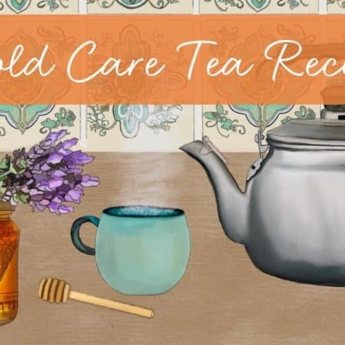 cold care tea recipe