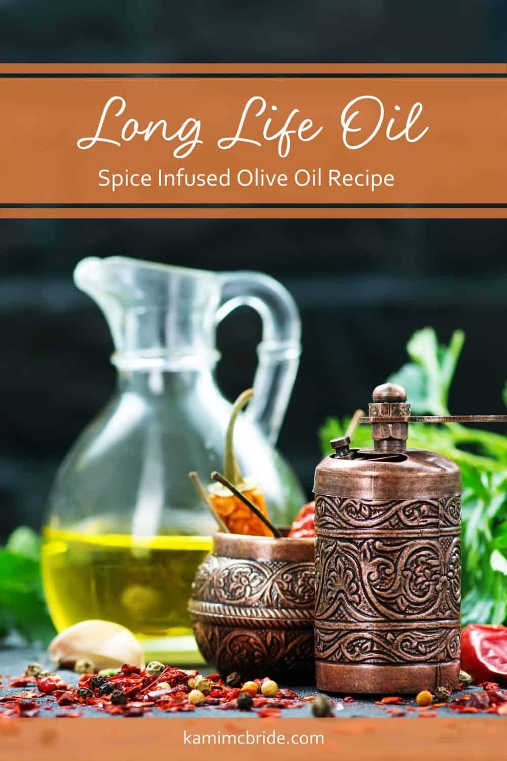 spice infused olive oil recipe