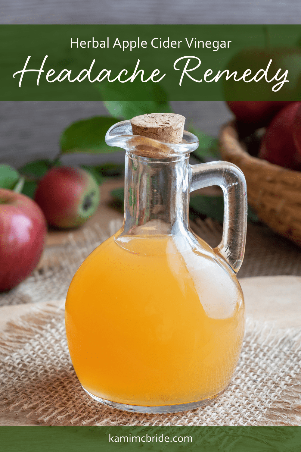 herbal apple cider vinegar for headaches