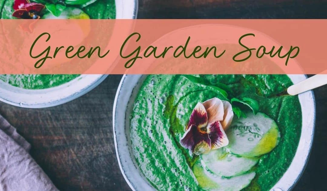 No-Cook Green Garden Soup Recipe