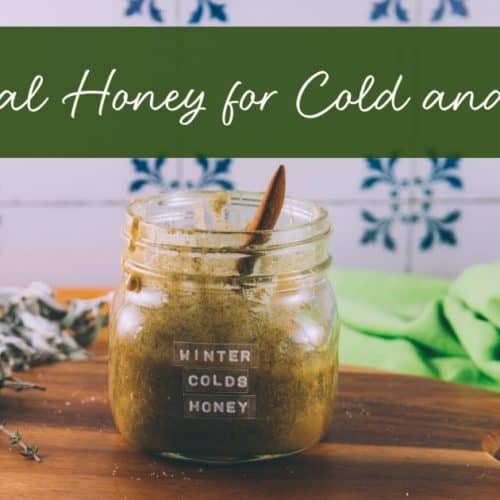 herbal honey for cold and flu