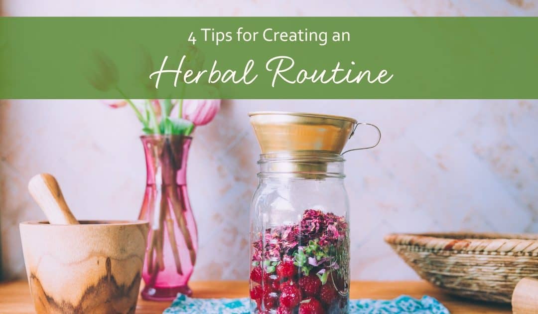 4 Tips For Creating an Herbal Routine