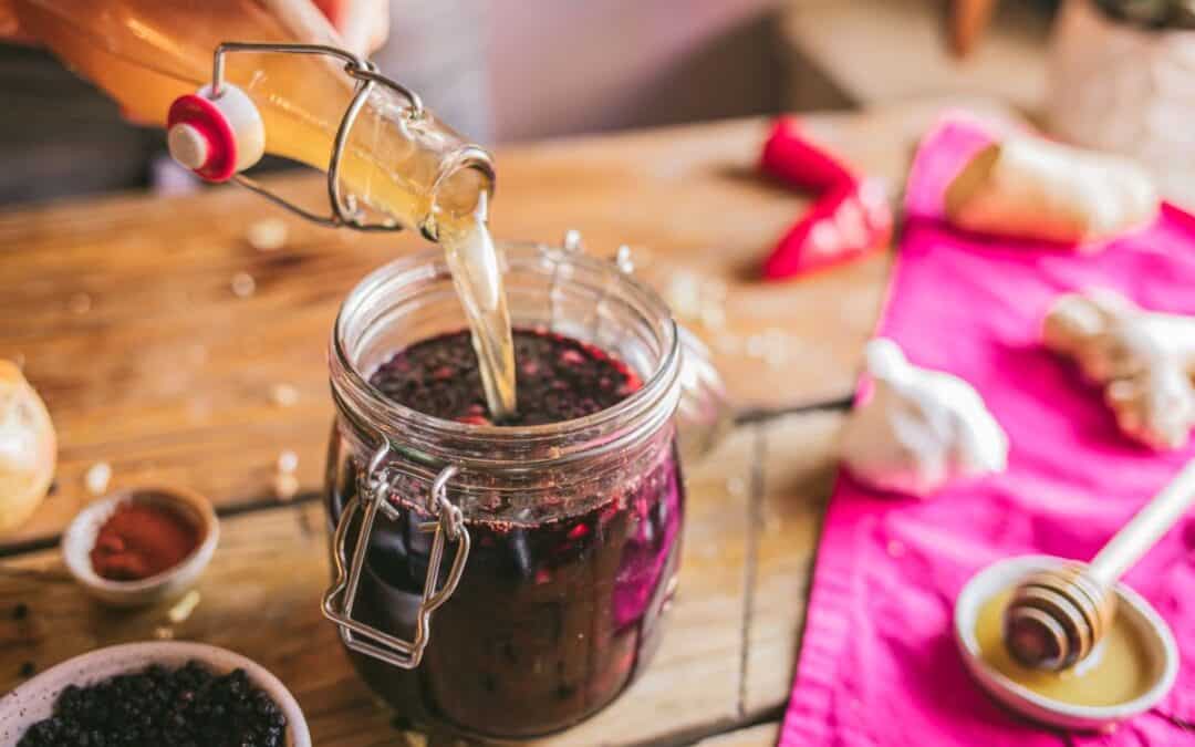 Immune-Supporting Elderberry Fire Cider Recipe