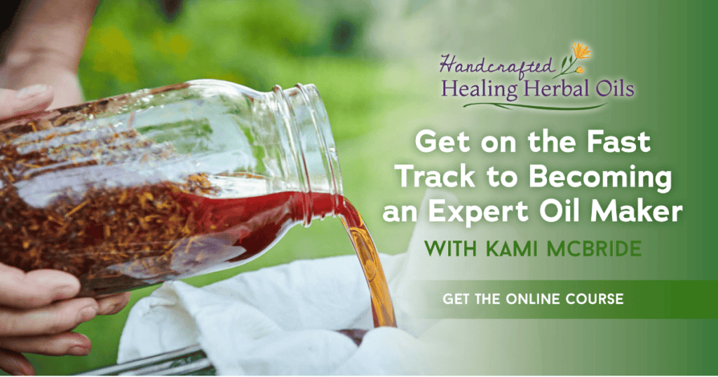 Handcrafted Healing Herbal Oils Online Herbal Course 