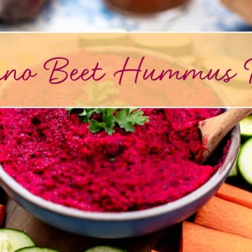 oregano beet hummus recipe