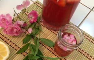 cooling summer herbal tea