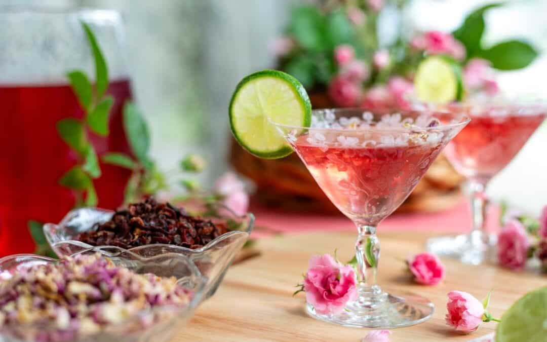 Summer Mocktail/Cocktail: Rose Cooler Recipe